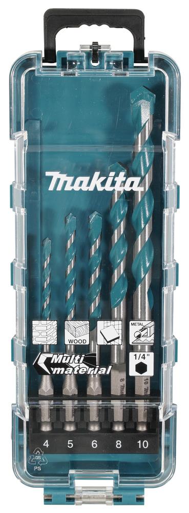 Makita 5Pc Bit Set 1/4 Hex Shank E-16732" Makita - Dynamic Drive
