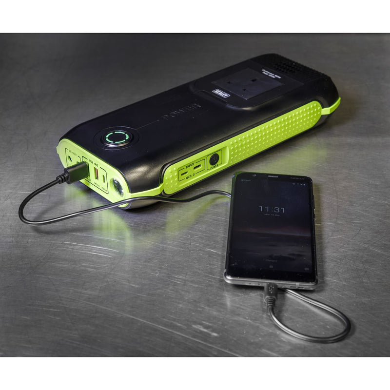 Sealey Power Pack 160W AC 31200mAh Capacity Lithium SPB160W Sealey - Dynamic Drive