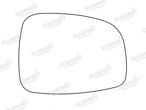 Summit Heated Base Plate With Standard Mirror Glass fits Suzuki Swift 06 to 10 RHS Summit - Dynamic Drive