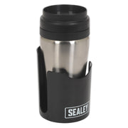 Sealey Magnetic Cup/Can Holder Black APCHB Sealey - Dynamic Drive
