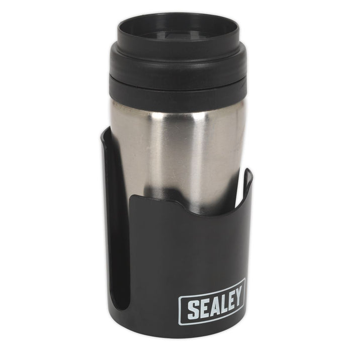 Sealey Magnetic Cup/Can Holder Black APCHB Sealey - Dynamic Drive