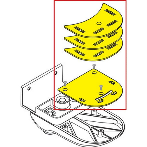 Fiamma Spacer Kit Safe Door White for Caravans and Motorhomes Fiamma - Dynamic Drive