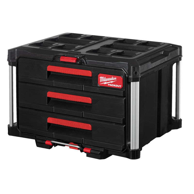 Milwaukee Packout3 Drawer Tool Box 4932472130 Milwaukee - Dynamic Drive