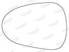 Summit Stick-On Standard Mirror Glass fits Seat Ibiza Exeo 08 on LHS Summit - Dynamic Drive