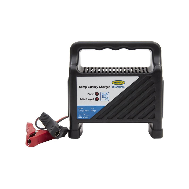 Ring RCB6 Essentials Battery Charger, 12 V, 6 A Ring Automotive - Dynamic Drive
