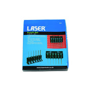 Laser Parallel Pin Punch Set, Long 6pc 7328 Laser - Dynamic Drive