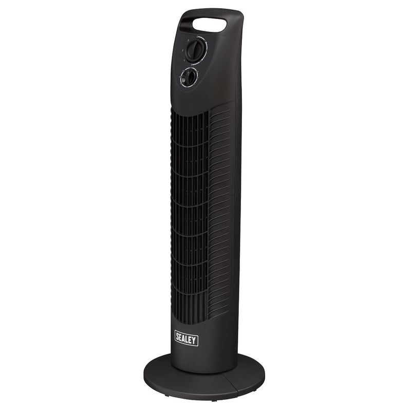 Sealey Oscillating Tower Fan 3-Speed 30" 230V STF30 Sealey - Dynamic Drive