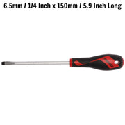 Teng Tools Flat Screwdriver 1.2 x 6.5 x 150mm L Hex Shaft Teng Tools - Dynamic Drive
