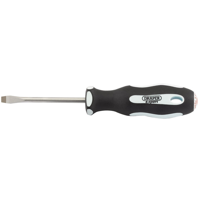 Draper Plain Slot Soft Grip Screwdriver, 5.5 x 75mm 34976 Draper - Dynamic Drive