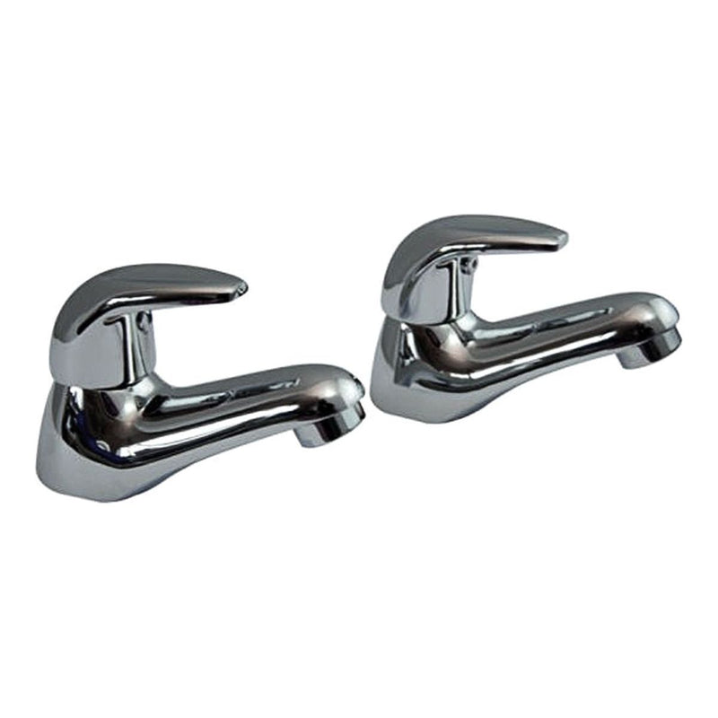 AG Melford Lever Style Basin Taps (Pair) Chrome for Caravan/Motorhome AG - Dynamic Drive