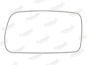 Summit Stick-On Standard Mirror Glass fits Citroen Xantia 93 on LHS Summit - Dynamic Drive