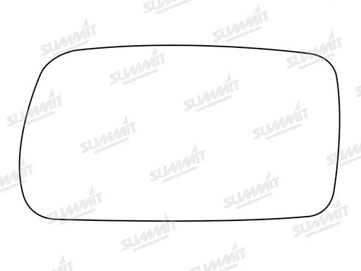 Summit Stick-On Standard Mirror Glass fits Citroen Xantia 93 on LHS Summit - Dynamic Drive