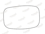 Summit Stick-On Standard Mirror Glass fits Ford Puma Fiesta 95 to 02 LHS RHS Summit - Dynamic Drive