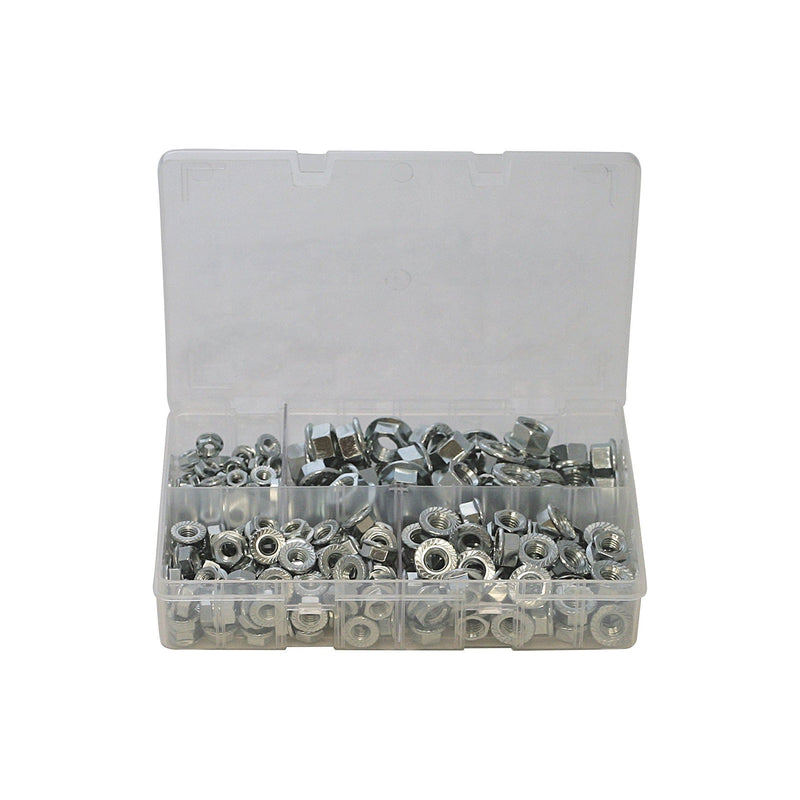 Connect Assorted Metric Flange Nuts Box 225pc 35015 Tool Connection - Dynamic Drive