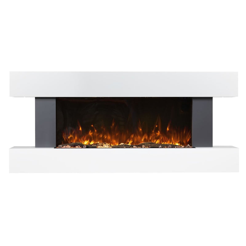 Baridi 46" Wall Mounting 1000W/2000W Electric Fireplace with LED Flame Effects Baridi - Dynamic Drive