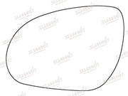 Summit Stick-On Standard Mirror Glass fits Hyundai i30 84mm LHS Summit - Dynamic Drive