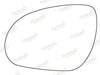 Summit Stick-On Standard Mirror Glass fits Hyundai i30 84mm LHS Summit - Dynamic Drive