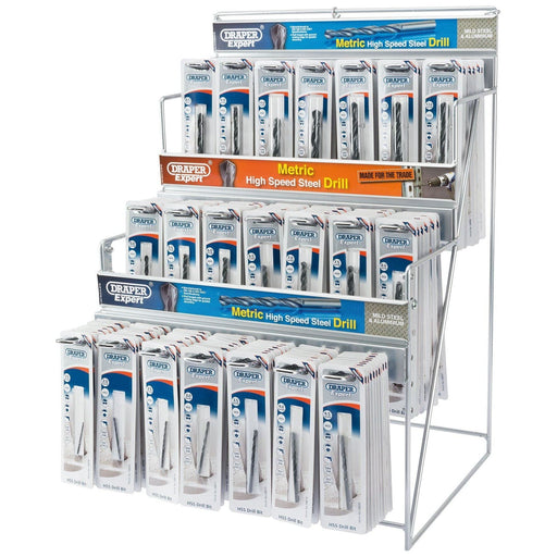 Draper Assorted HSS Drill Bit Merchandiser (158 Piece) 64038 Draper - Dynamic Drive
