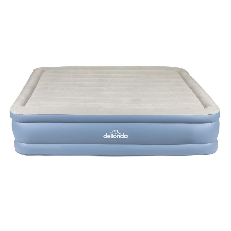 Dellonda Raised Air Bed with Built-in Electric Pump & Storage Bag - Queen Dellonda - Dynamic Drive