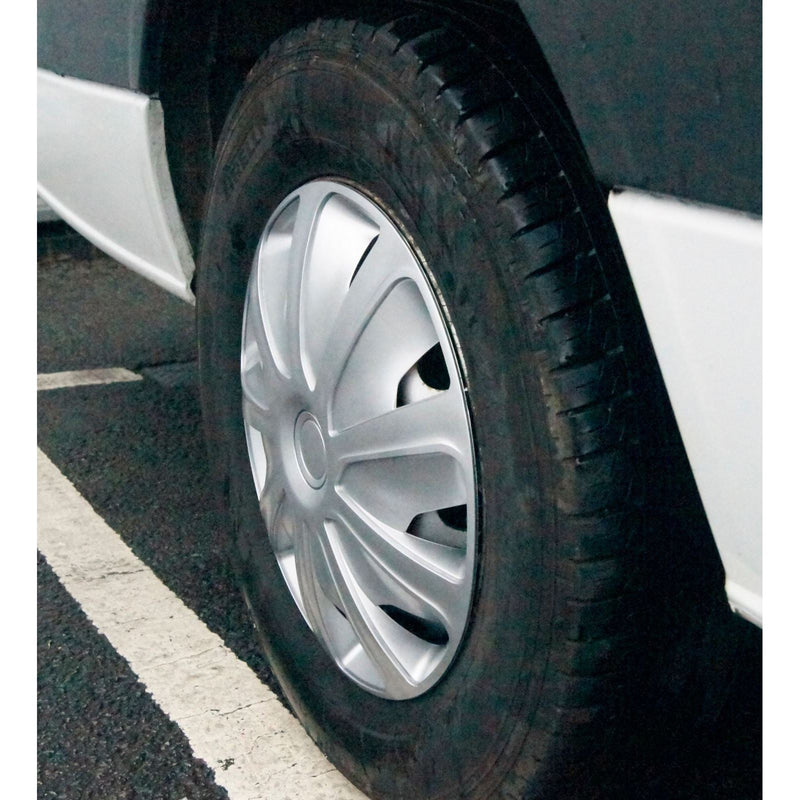16" Universal Extra Deep Dish Commercial Wheel Trims for Vans & Mini Buses Versaco  - Dynamic Drive