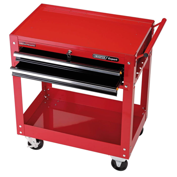 Draper Expert 2 Level Tool Trolley with Two Drawers 07635 Draper - Dynamic Drive