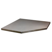 Sealey Stainless Steel Worktop for Modular Corner Cabinet 865mm APMS60SS Sealey - Dynamic Drive
