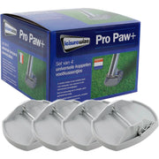 Leisurewize Black Pro-Paw+ Caravan Jack Pad Foot Leg Stable Level Support 4 Pack Leisurewize - Dynamic Drive