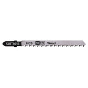 Sealey Jigsaw Blade Hard Wood 100mm 10tpi Pack of 5 SJBT101B Sealey - Dynamic Drive