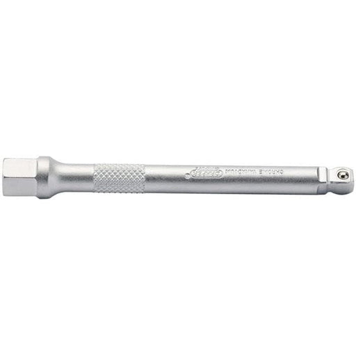 Draper Expert Satin Chrome Plated Extension Bar, 1/4" Sq. Dr., 100mm Draper - Dynamic Drive