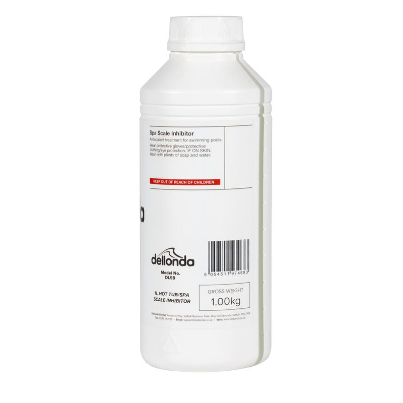 Dellonda Hot Tub/Spa Scale Inhibitor 1L DL59 Dellonda - Dynamic Drive