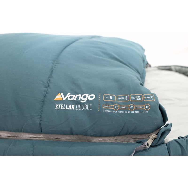 Vango Stellar Double Sleeping Bag Double Oasis Vango - Dynamic Drive