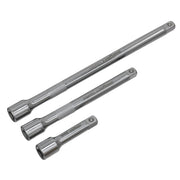 Seigen by Sealey Extension Bar Set 3pc 1/4"Sq Drive S0718 Seigen by Sealey  - Dynamic Drive