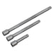 Seigen by Sealey Extension Bar Set 3pc 1/4"Sq Drive S0718 Seigen by Sealey  - Dynamic Drive