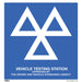 Sealey Warning Safety Sign MOT Testing Station Rigid Plastic Pack of 10 Sealey - Dynamic Drive