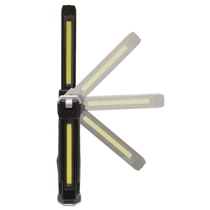 Sealey LED186 Rechargeable Slim Folding Inspection Lamp 6W COB LED + 1W LED Li-i Sealey  - Dynamic Drive