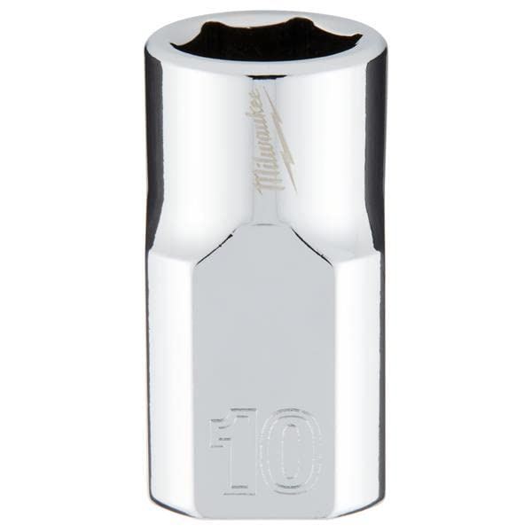 Milwaukee 3/8 Drive Socket Metric Standard 10mm 4932478340 Milwaukee - Dynamic Drive