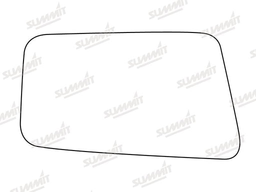 Summit Stick-On Standard Mirror Glass fits Lada Riva Samara RHS Summit - Dynamic Drive
