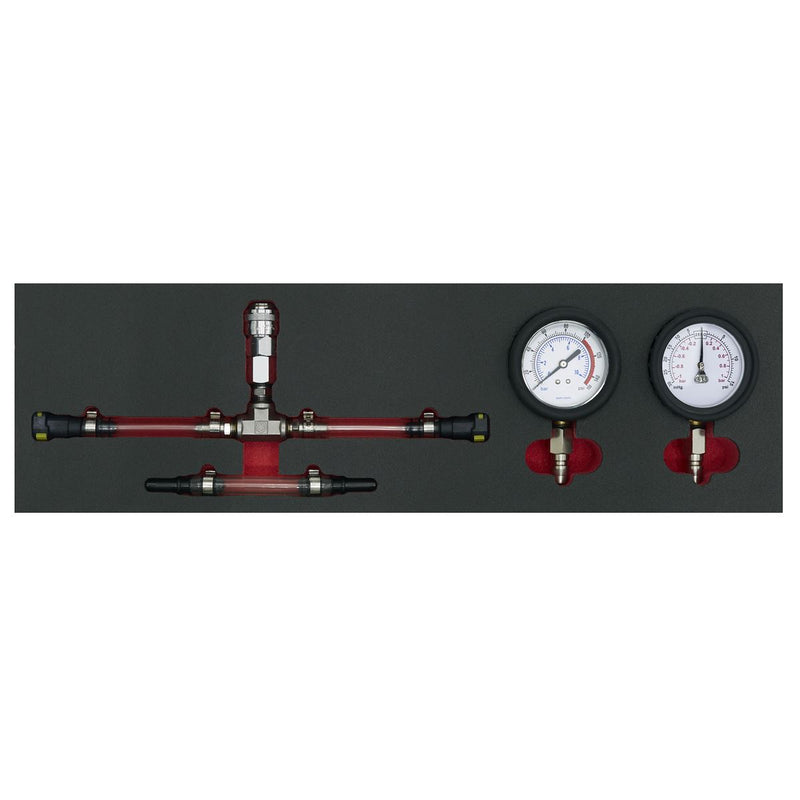 Sealey Fuel Pressure Gauge Set VS550 Sealey - Dynamic Drive