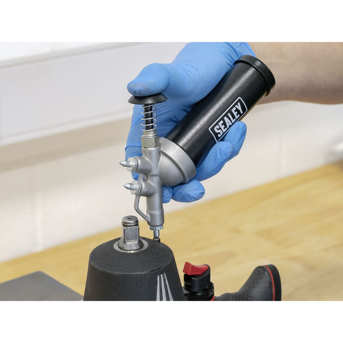 Sealey Mini Grease Gun Push Type AK55 Sealey - Dynamic Drive