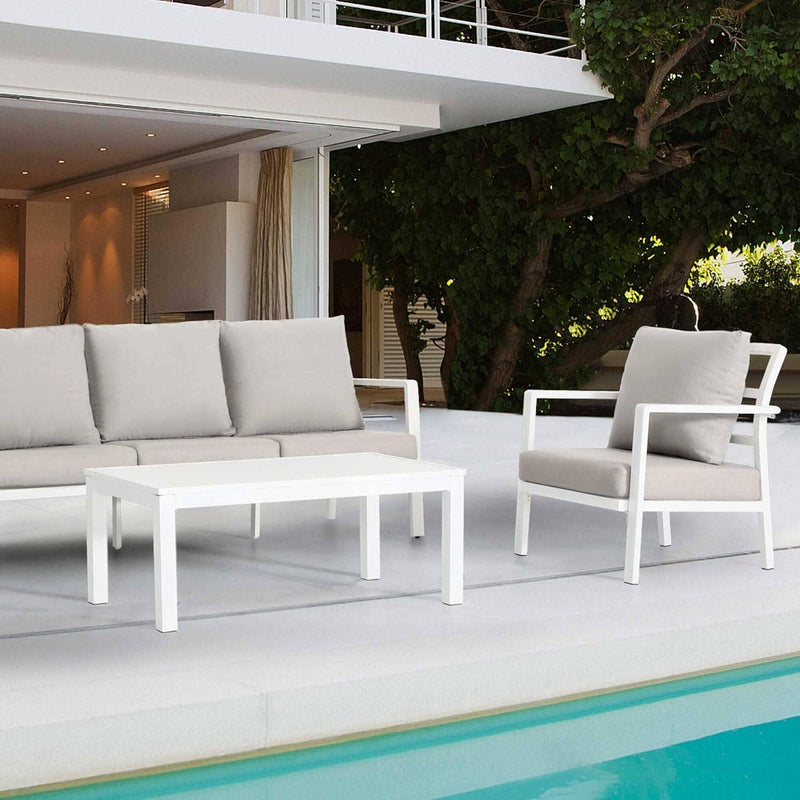 Dellonda Kyoto 4 Piece Garden Set Dellonda - Dynamic Drive