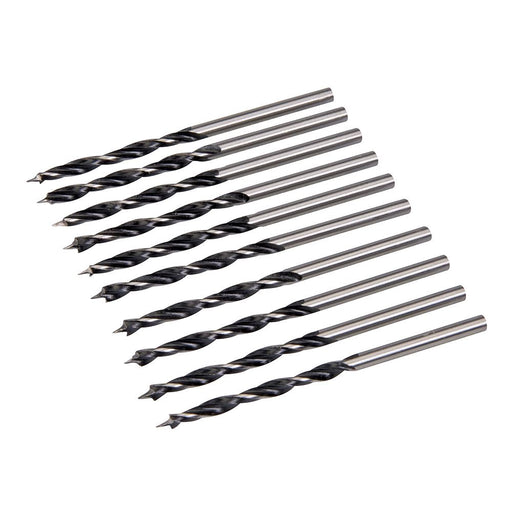 Silverline Lip & Spur Drill Bits 10pk 3mm Silverline - Dynamic Drive