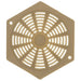 MDS1203 W4 Hexagonal vent 37816 W4 - Dynamic Drive