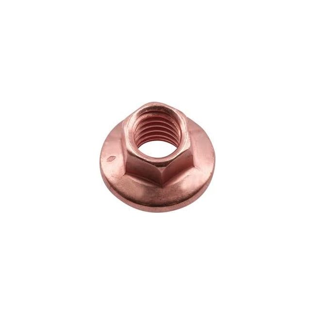 Connect Copper Flashed Nut Flanged & Self Locking M8 x 1.25 x 10mm Hex 5pc 30742 Tool Connection - Dynamic Drive