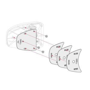 Fiamma Kit Spacer Safe Door Grey 2017> 08230-01G Fiamma - Dynamic Drive