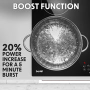 Baridi Integrated Induction Hob with 4 Cooking Zones 60cm 6800W Output Baridi - Dynamic Drive