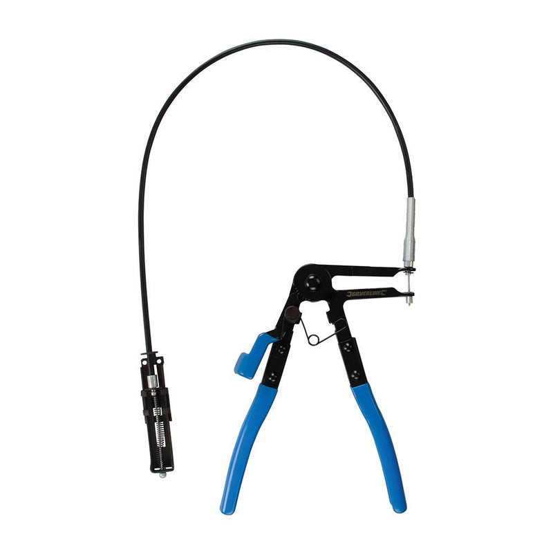 Silverline Flexible Ratchet Hose Clamp Pliers 610mm Silverline - Dynamic Drive