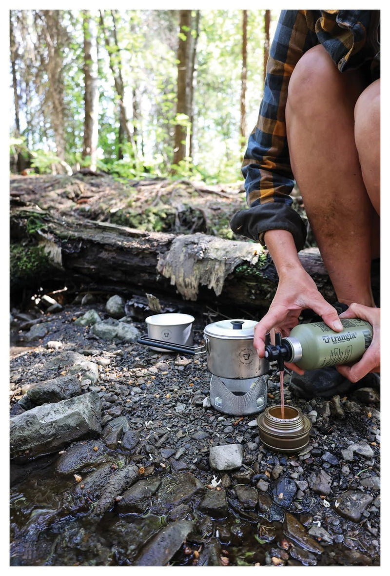 Trangia Trangia Micro Stove - Original Aluminium Black Trangia - Dynamic Drive