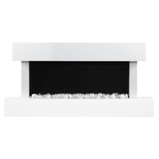 Baridi 46" Wall Mounting 1000W/2000W Electric Fireplace with LED Flame Effects Baridi  - Dynamic Drive