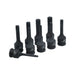 Laser Impact Ribe Socket Bit Set 1/2"D 9pc 7806 Laser - Dynamic Drive