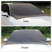 Simply Windscreen Screen Window Snow Protector Car Van Ice Frost Cover Sheet JRP  - Dynamic Drive
